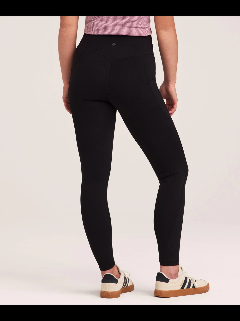 Shambhala Black Womens Leggings